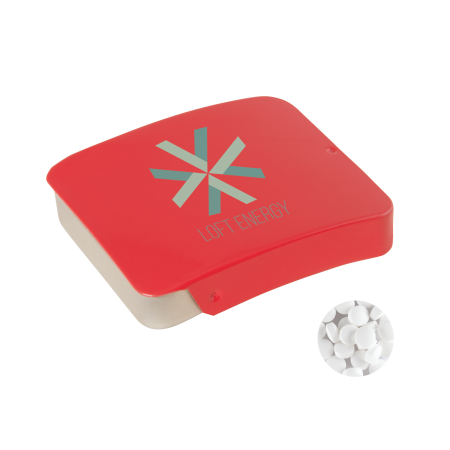 Schuifblikje met extra sterke `triangle` mintjes