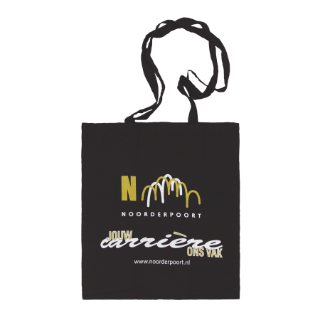 Katoenen draagtas gekleurd