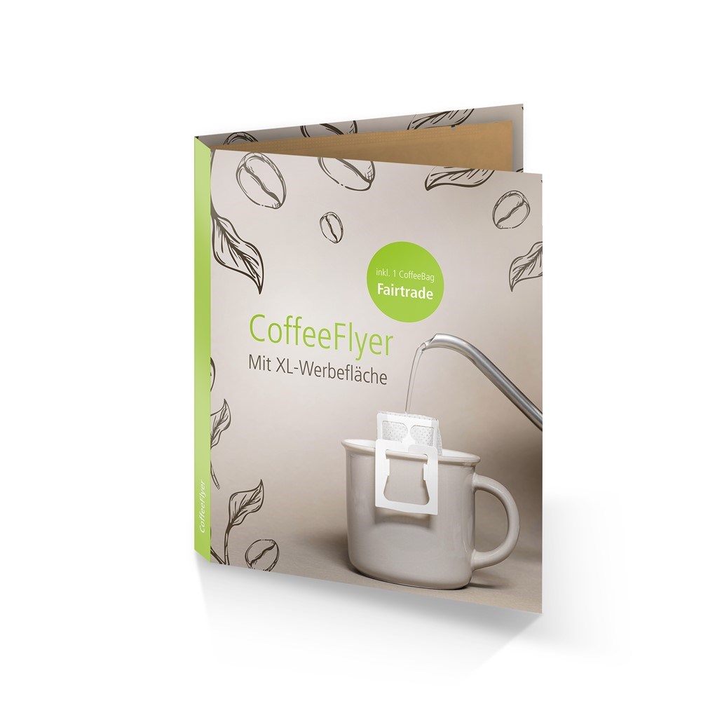 CoffeeFlyer - Fairtrade - natuurlijk bruin