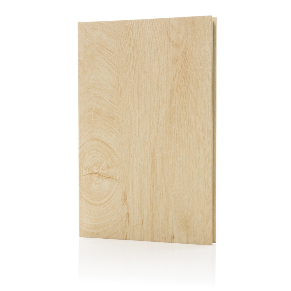 Kavana notitieboek met houtprint A5