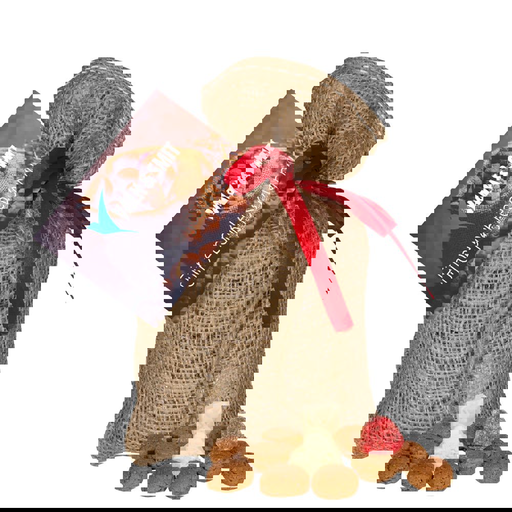 Jute zak met Strooigoed