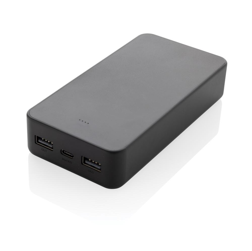 Boostcore RCS recycled plastic powerbank 20.000mAh met USB C