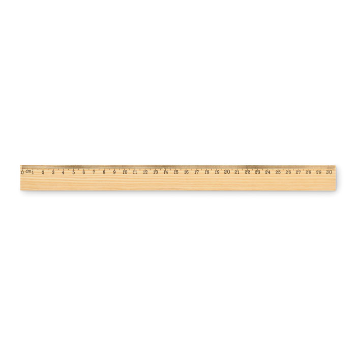RULER30 - Houten liniaal 30cm