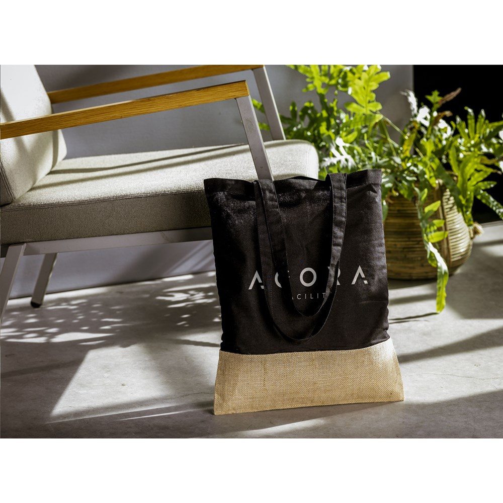 Combi Organic Shopper 160 g m tas Bedrukt met logo Joinz