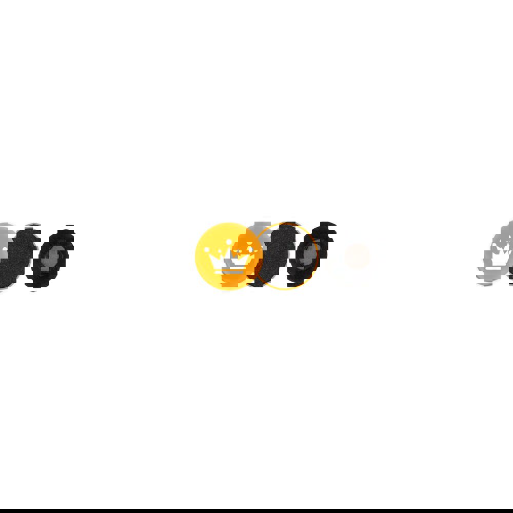 Metalen button 25mm met kledingmagneet