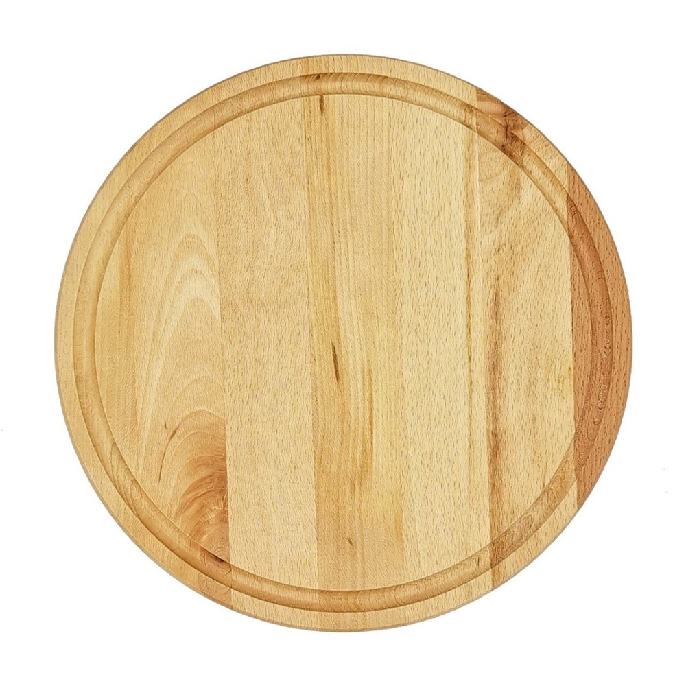 Pizzaplank beuken rond 30 cm