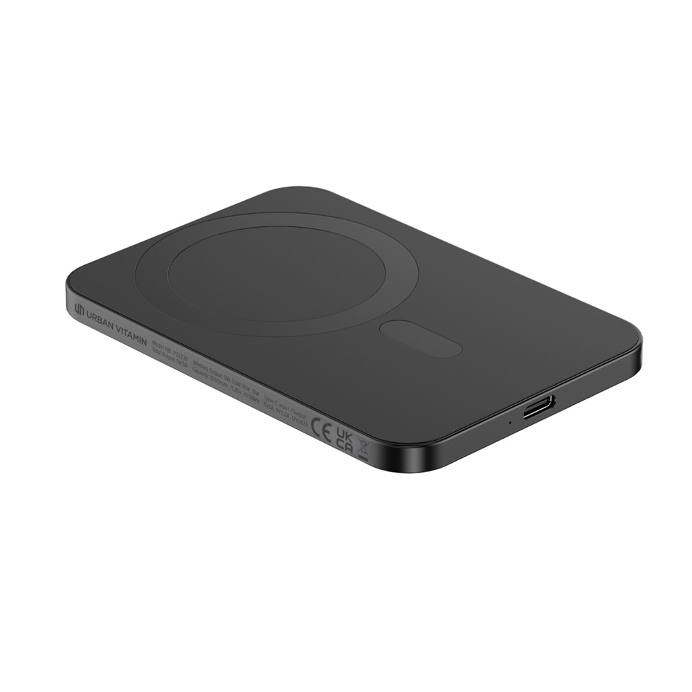 Urban Vitamin Burbank RCS rplastic/alu 3.000 mAh powerbank