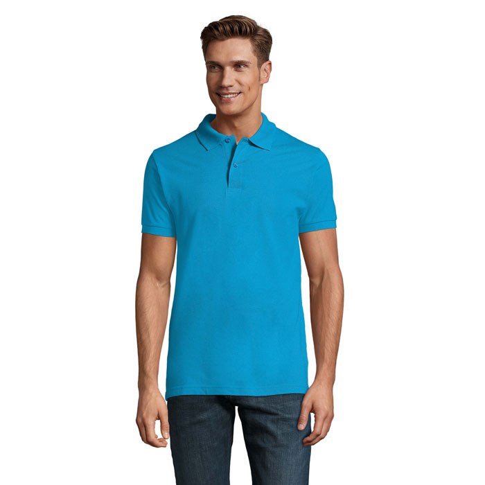 PERFECT MEN - PERFECT HEREN Polo 180g 3XL Aqua