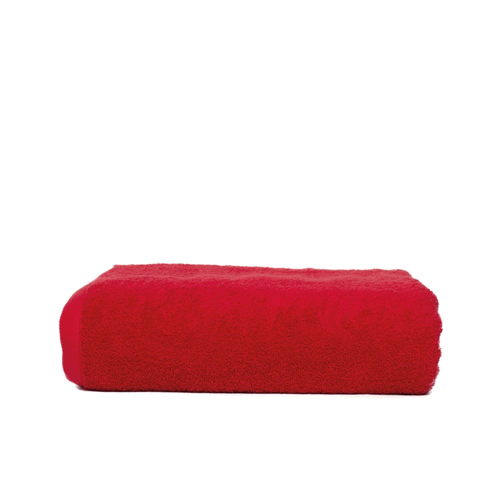Supergrote handdoek - rood
