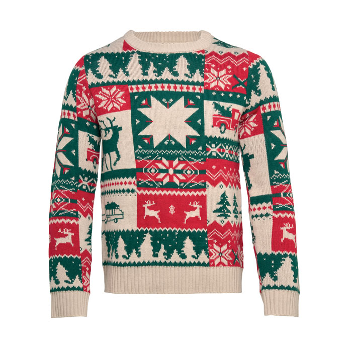 SHIMIS XL - Gebreide kersttrui L-XL
