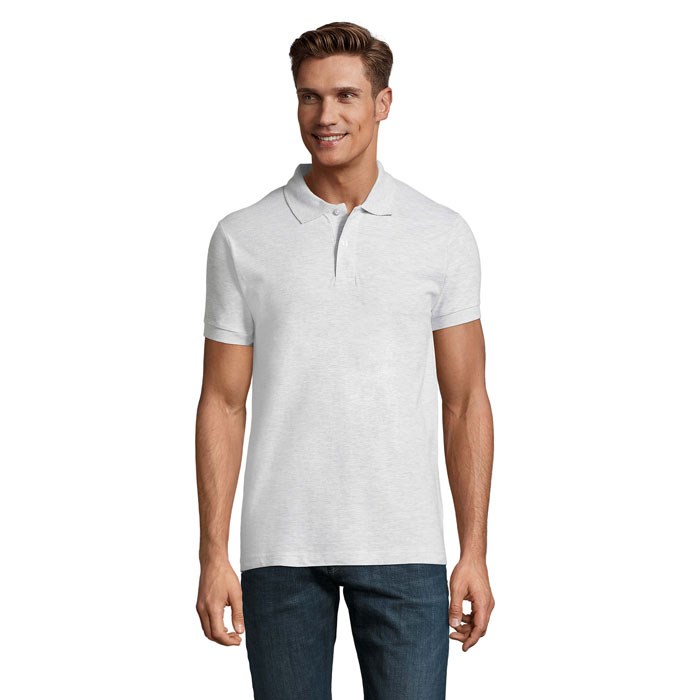 PERFECT MEN - PERFECT HEREN Polo 180g 3XL Asgrijs