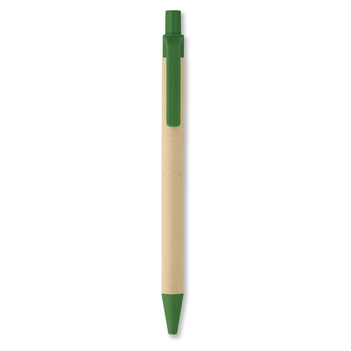 CARTOON - Balpen van papier/maïs
