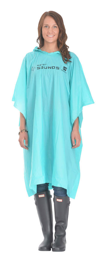 BIO poncho (eigen kleur)