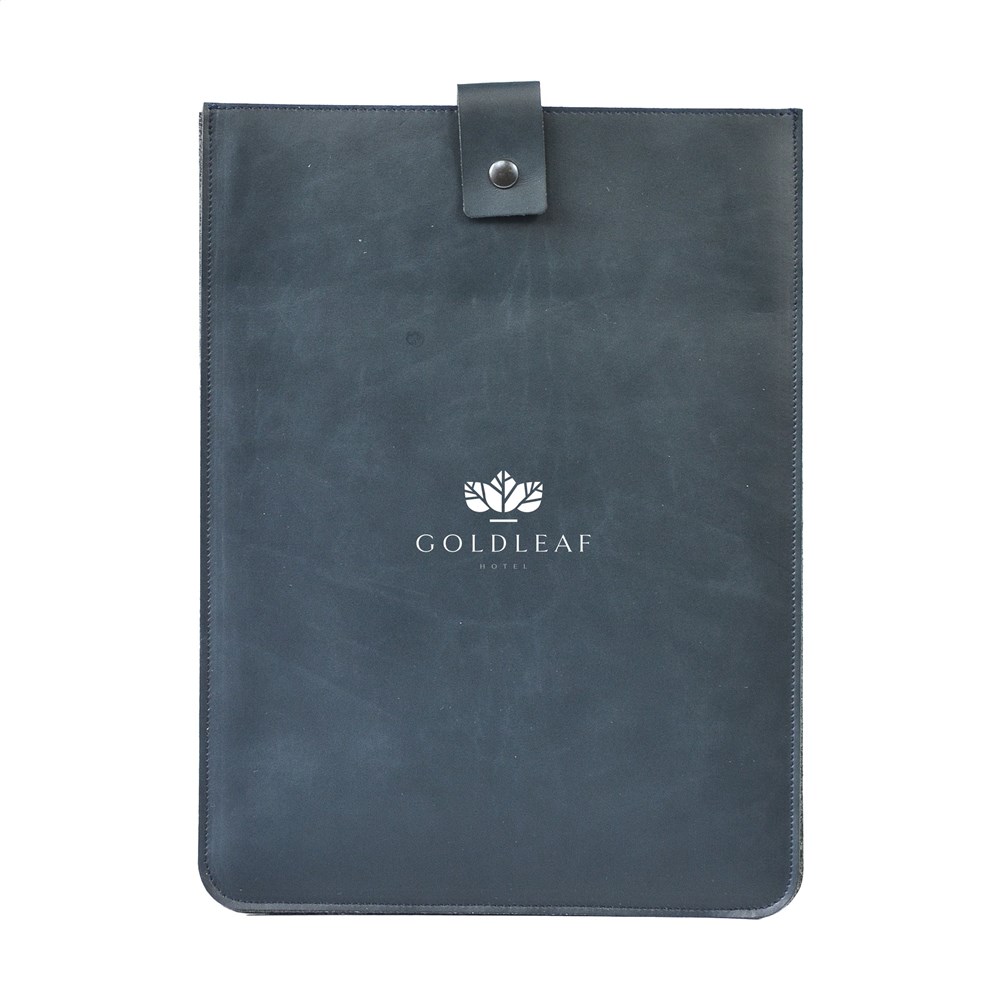 Recycled Leather Laptop Sleeve 14"