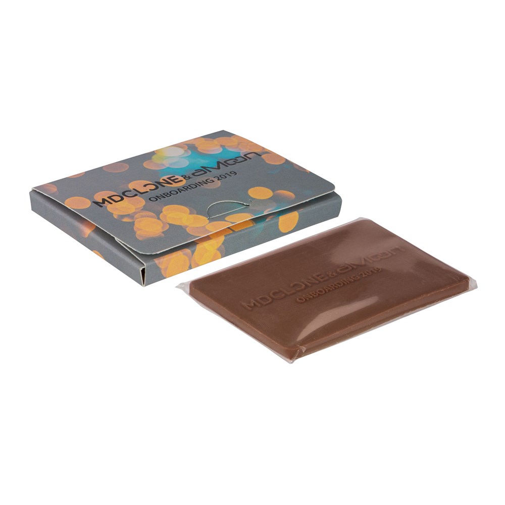 Creditcard van chocolade