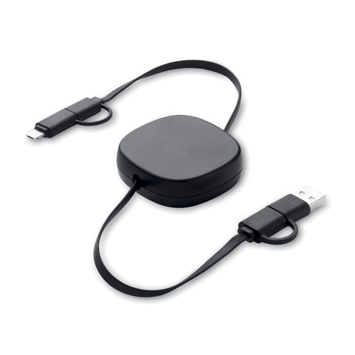 LINEA - 60W uittrekbare oplaadkabel