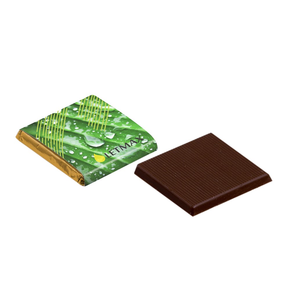Vierkante napolitain van pure chocolade (vanaf 5.070 stuks)