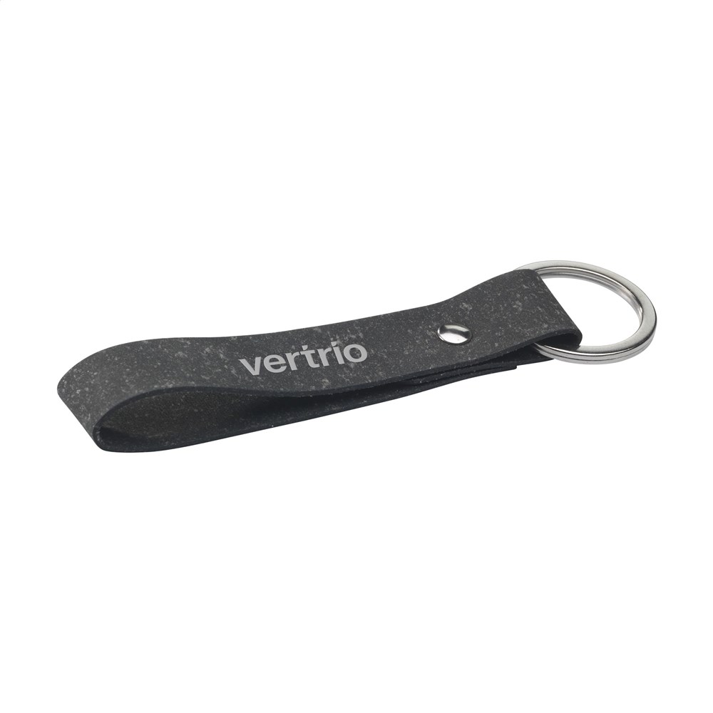Recycled Leather Keyring sleutelhanger