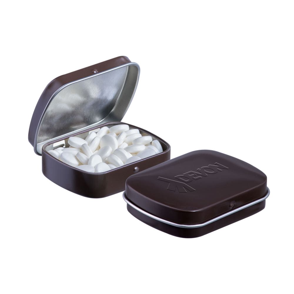 Mini scharnierblikje embossing