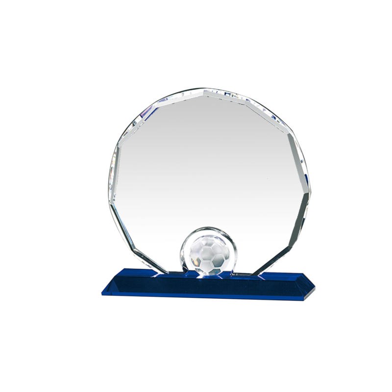 Luxueuze glazen award | Circle Diamond 7995