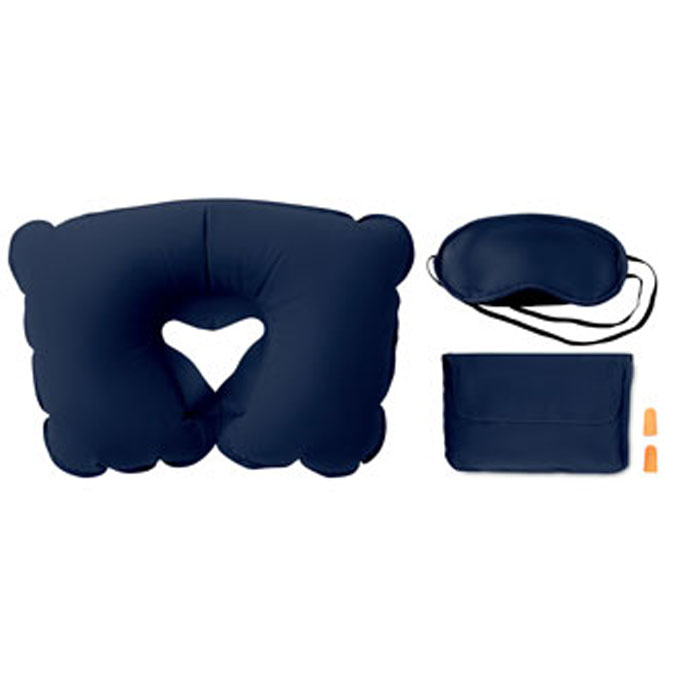 TRAVELPLUS - Reisset met kussen en masker