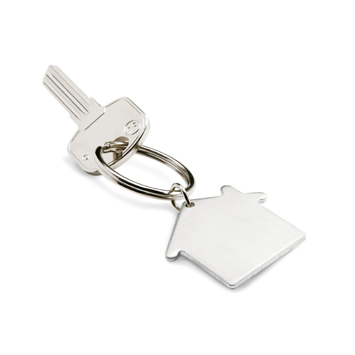 HEIM - Metalen sleutelhanger huis