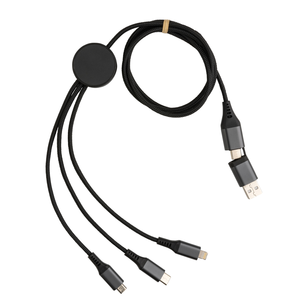 Terra 60W RCS recycled aluminium 120 cm 6-in-1 kabel
