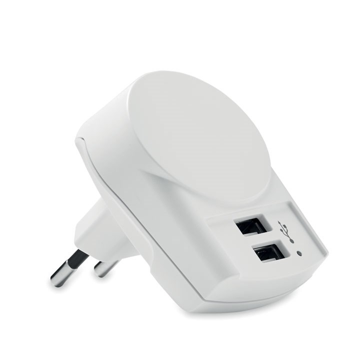 EURO USB CHARGER 2XA - Skross Euro USB Lader (2xA) 12W