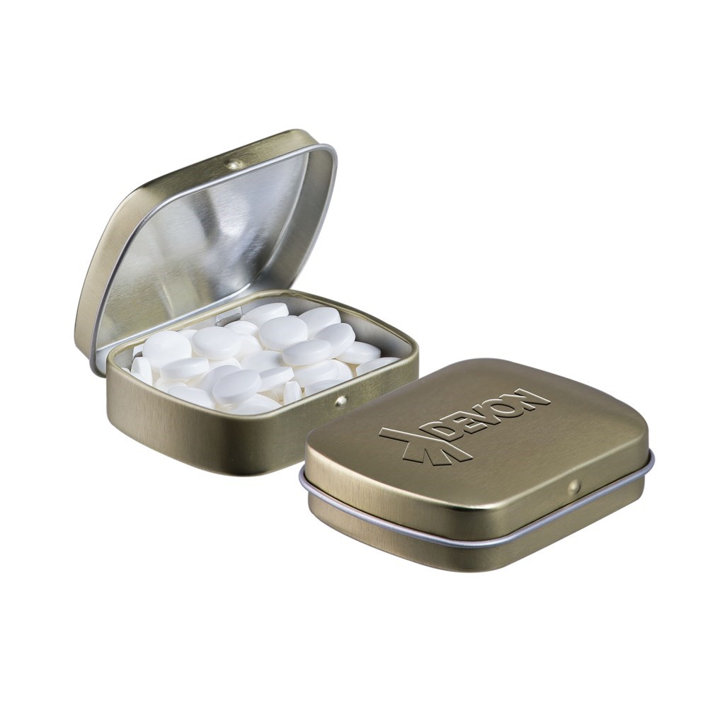 Mini scharnierblikje embossing