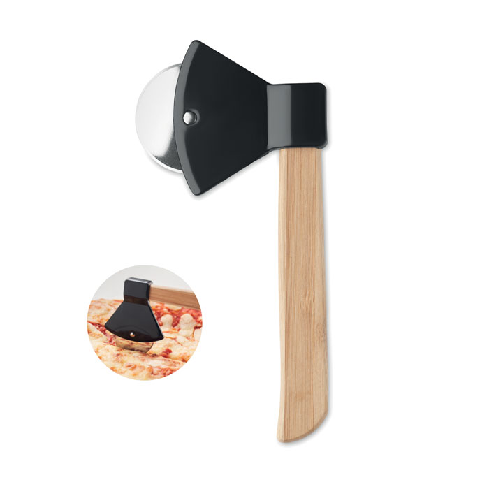 ZAZA - Pizzasnijder bamboe handvat