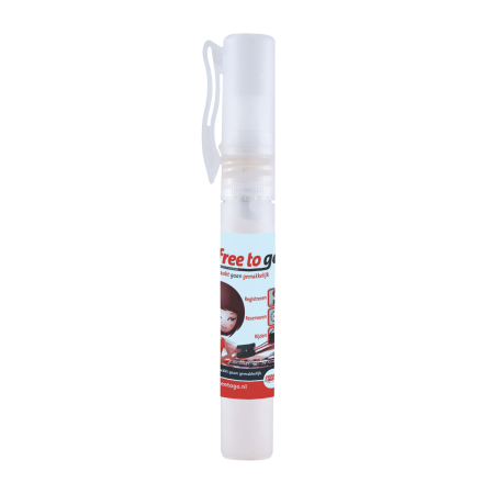 Spray stick handreiniger 7 ml, full colour label
