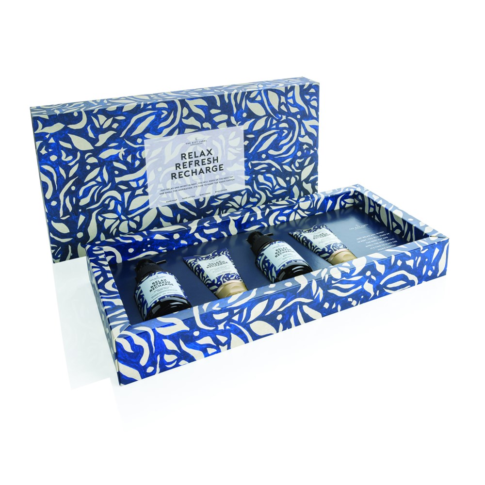 Luxe giftset - Relax Refresh Recharge