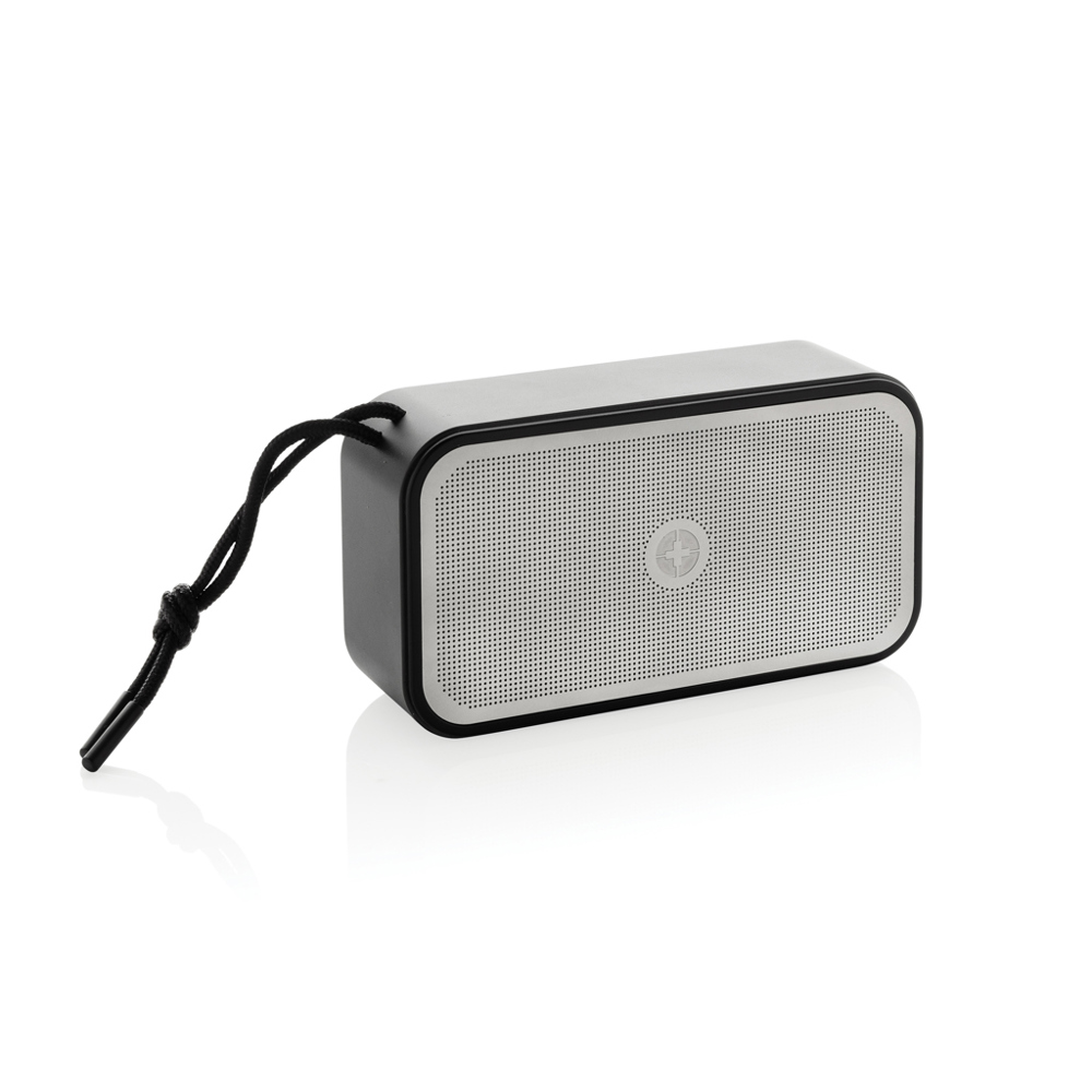 Swiss Peak RCS gerecycled aluminium 10W bass speaker