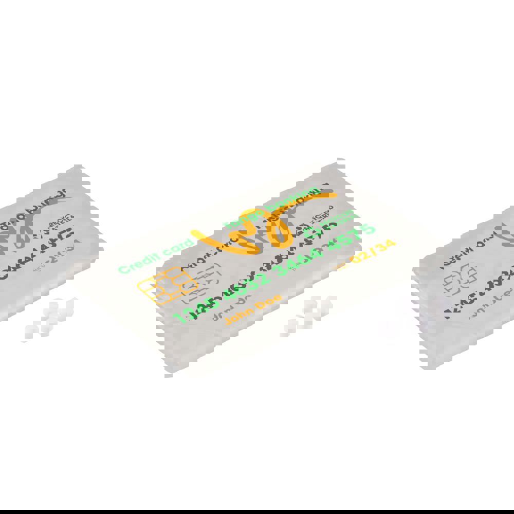 Mint creditcard met suikervrije mints