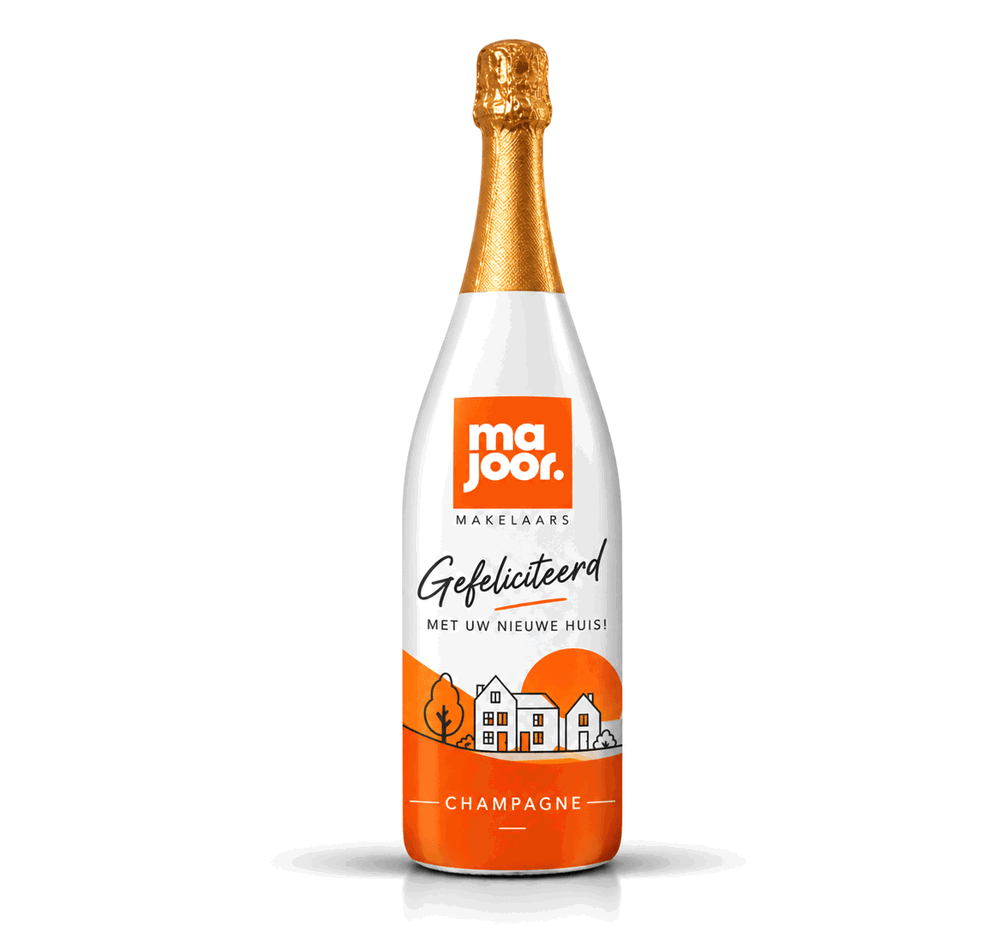 Champagne met Sleeve