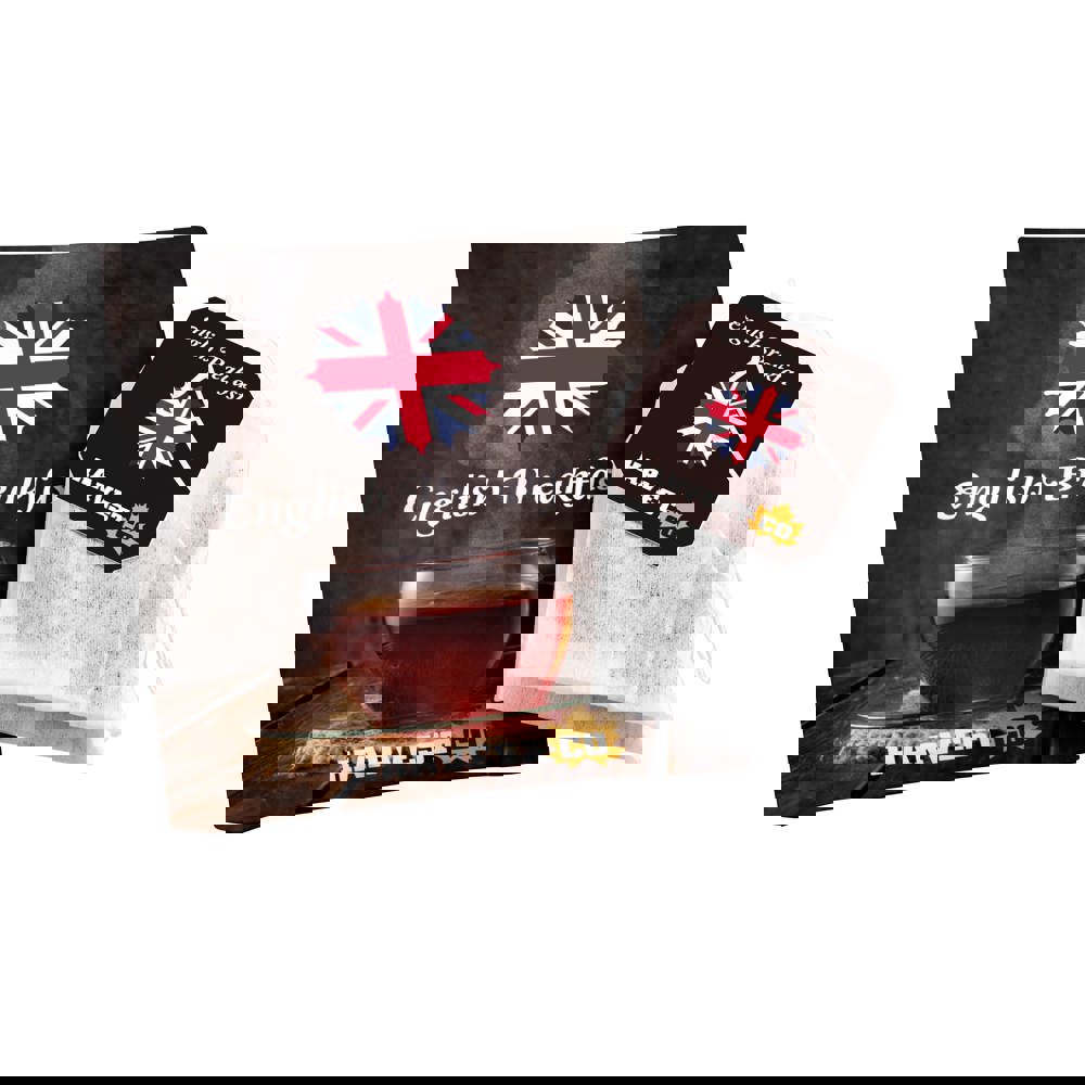 Zakje thee met eigen label