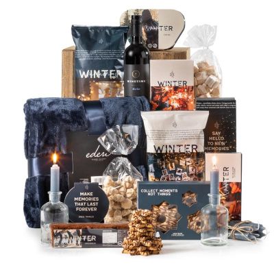 Kerstpakket bedrukken met logo