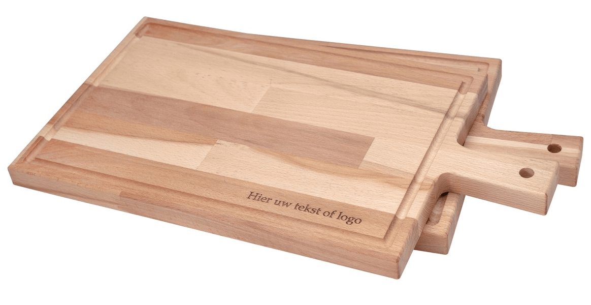 snijplank met logo