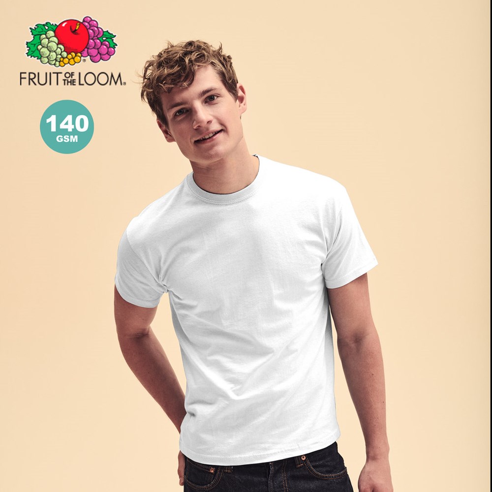Wit T-Shirt Volwassene Original T