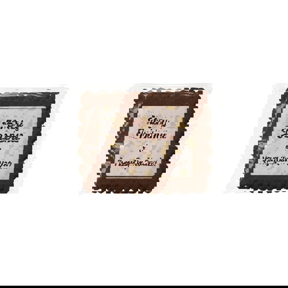 Bedrukt kaart koekje