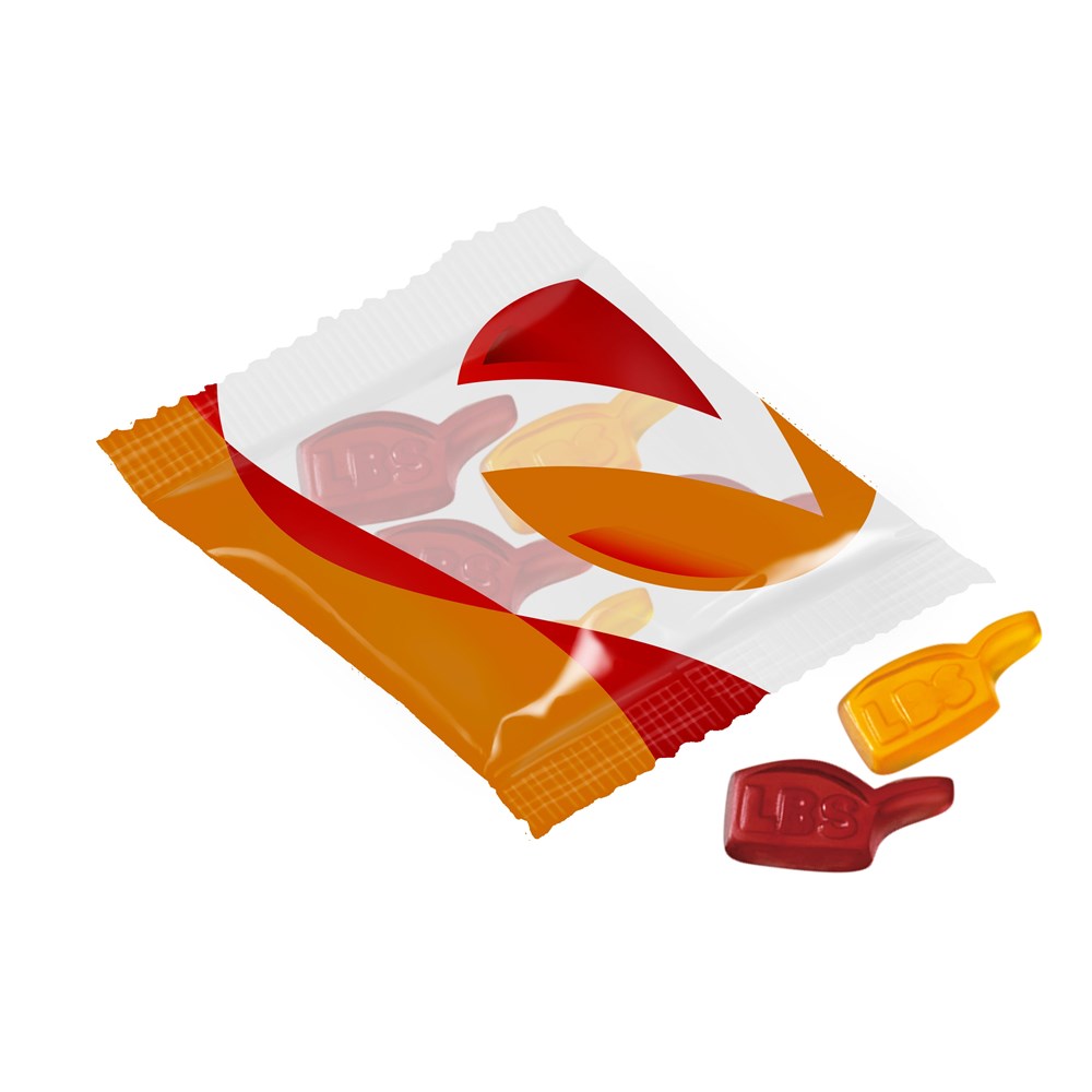 Vruchtengummies in speciale vormen