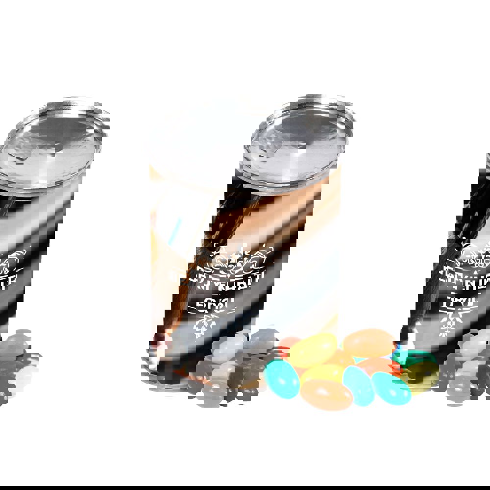 Blikje met jelly beans