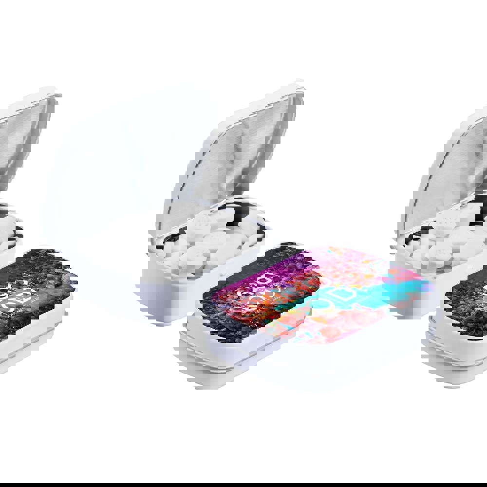 Mini scharnierblikje gevuld met pepermunt