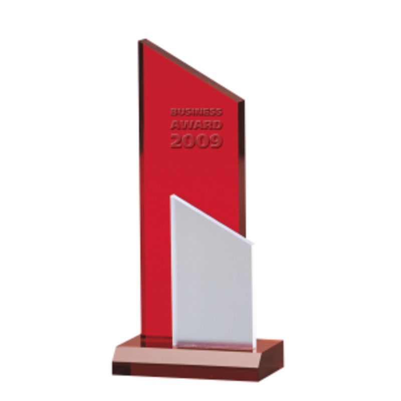 Stijlvolle plexiglas award | Fire peak