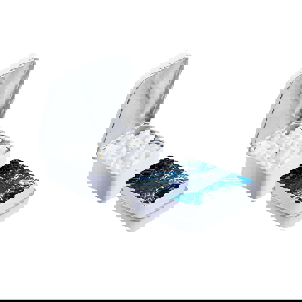 Kubus blikje met pepermunt