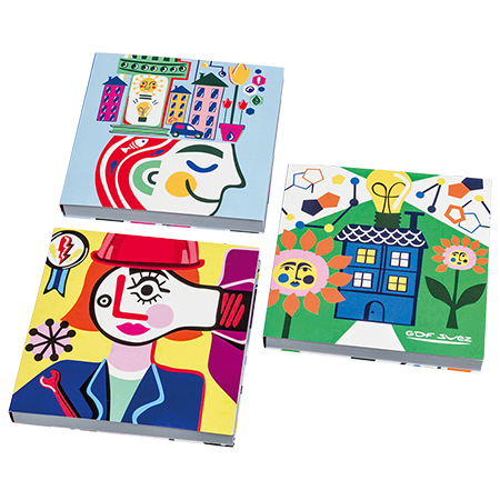 Sticky notes in omslag 50 vel