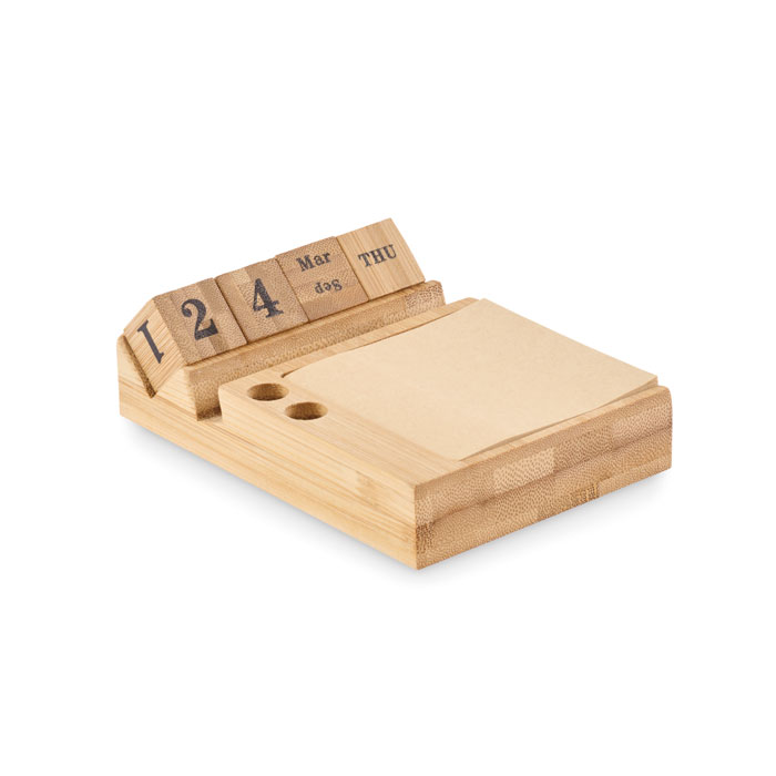 BOOTOP - Bamboe bureaukalender