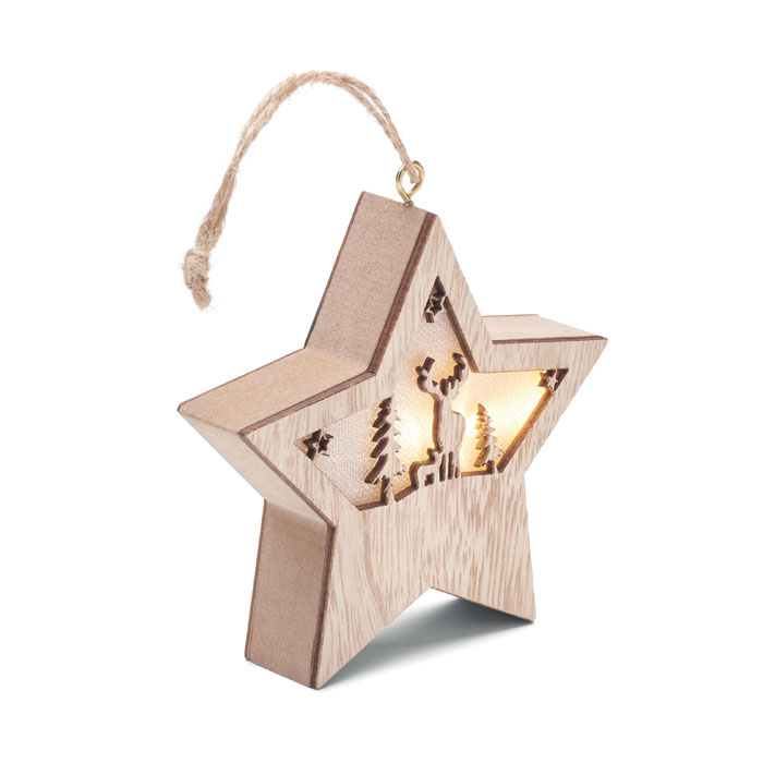 STARLIGHT - MDF ster met licht