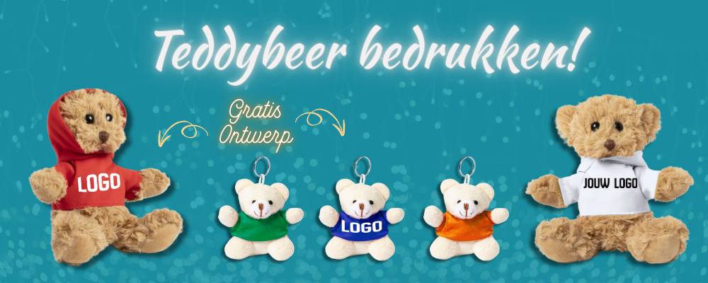 teddybeer bedrukken