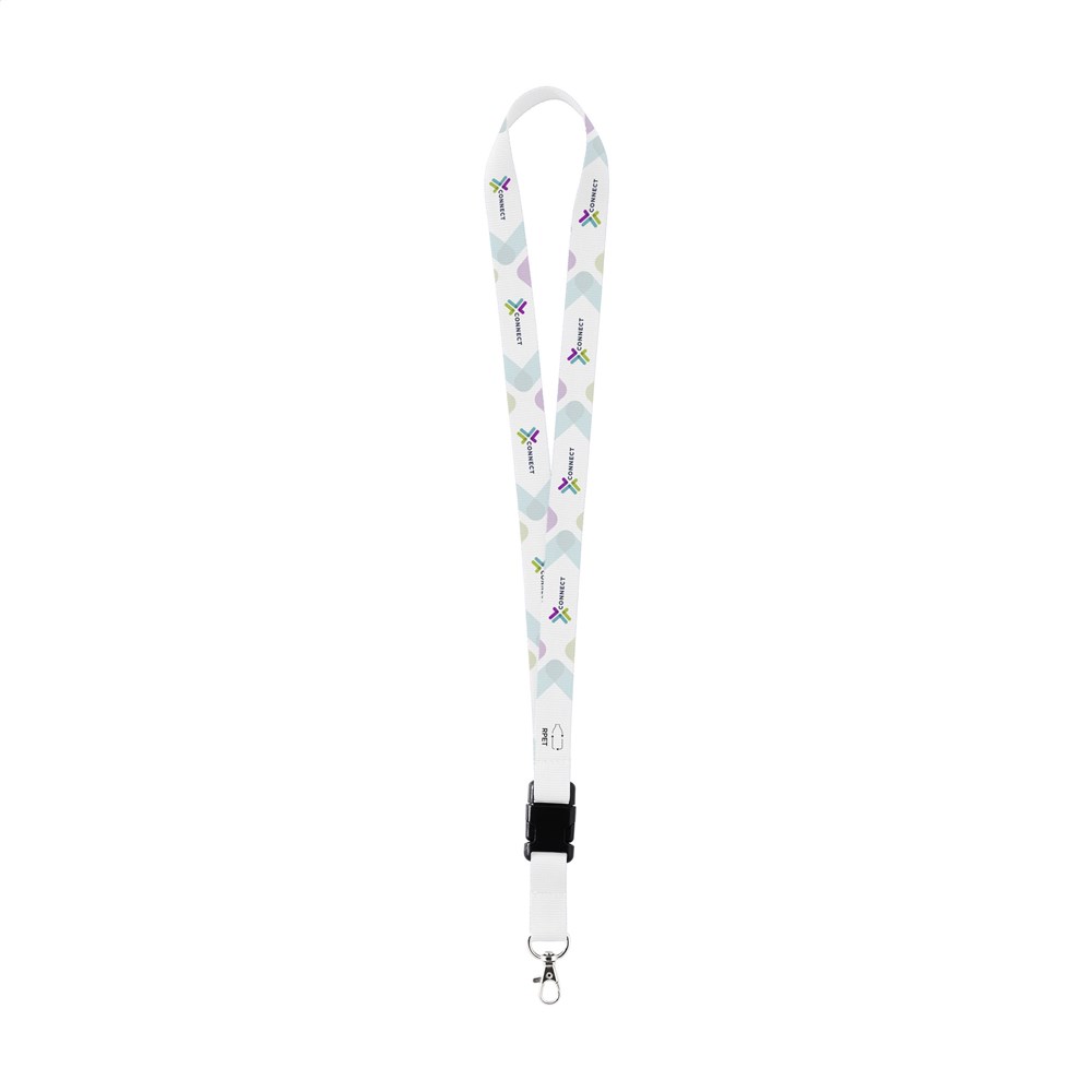 Lanyard Sublimatie Buckle RPET 2 cm keycord